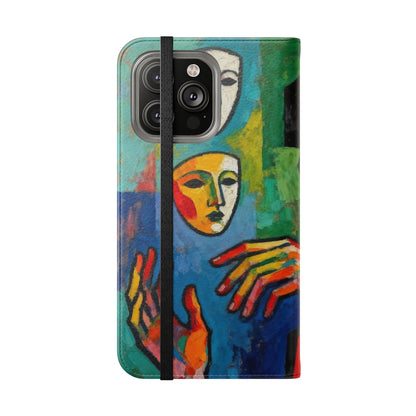 Veil of Essence Flip Phone Case