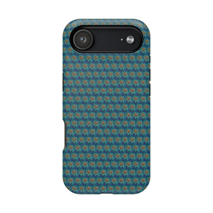 Abstract Mosaic Sunburst Pattern MagSafe® Phone case